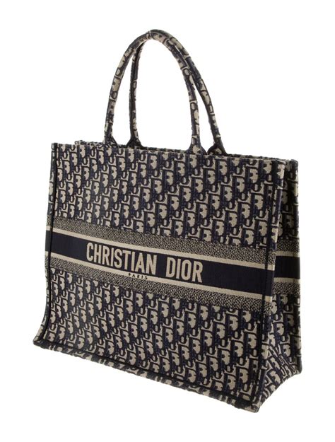 dior トート|Dior fabric tote.